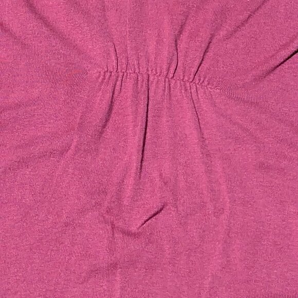 TWO DAISY FUENTES LADIES SWEATER TUNIC TANK TOPS-HOT PINK & BLACK-GOOD CONDITION - Picture 12 of 15